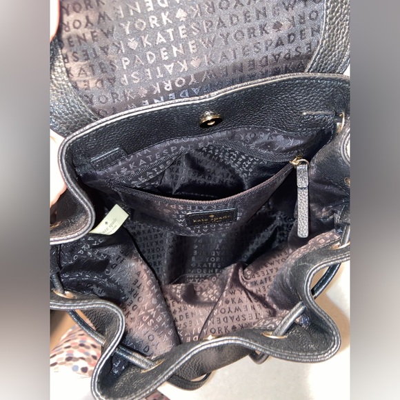 Kate Spade Small Breezy Backpack Black EUC main image 9
